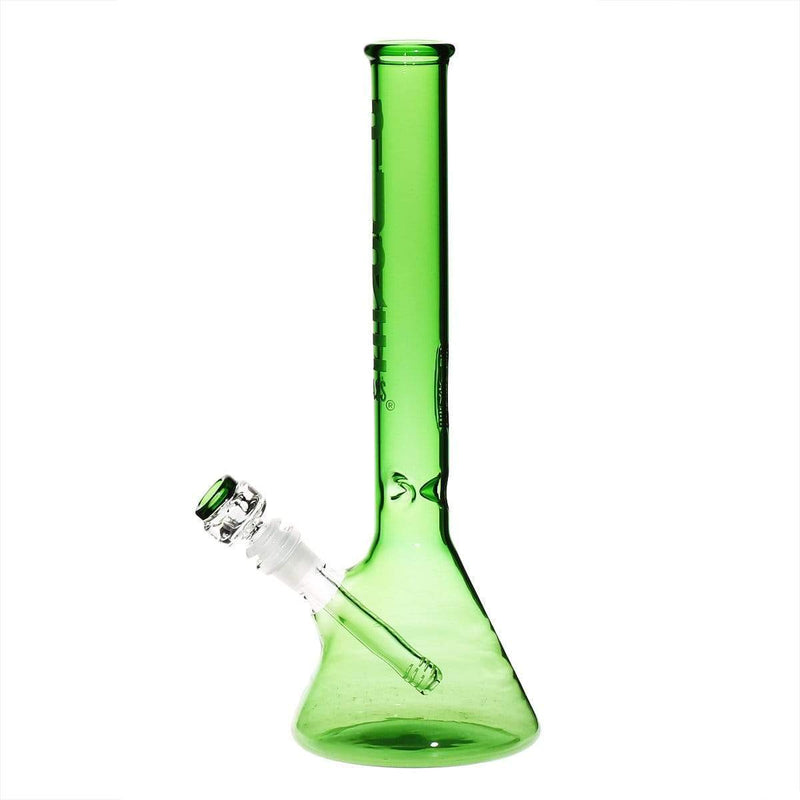 Pure Glass Glass Bong PURE Glass 14" 38mm Classic Beaker - Green