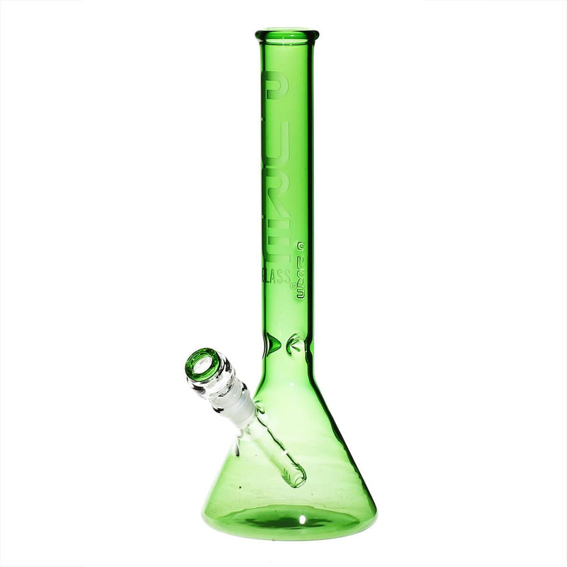 Pure Glass Glass Bong PURE Glass 14" 38mm Classic Beaker - Green