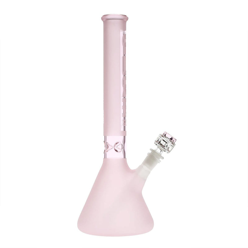 Pure Glass Glass Bong PURE Glass 14" 38mm Classic Beaker - Pink Frost