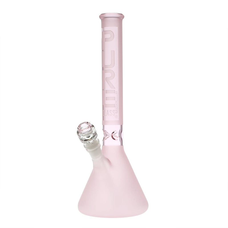 Pure Glass Glass Bong PURE Glass 14" 38mm Classic Beaker - Pink Frost