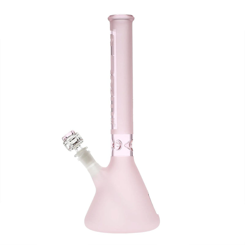 Pure Glass Glass Bong PURE Glass 14" 38mm Classic Beaker - Pink Frost