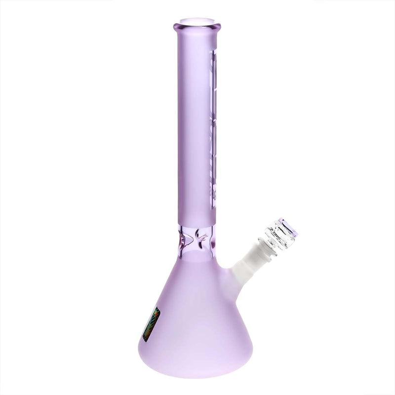 Pure Glass Glass Bong PURE Glass 14" 38mm Classic Beaker - Purple Frost