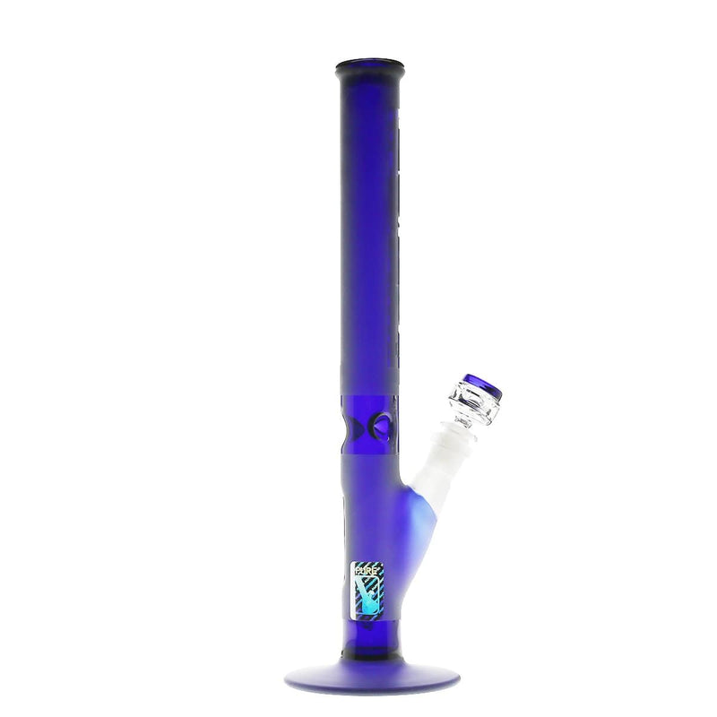 Pure Glass Glass Bong PURE Glass 14" 38mm Classic Straight - Blue Frost