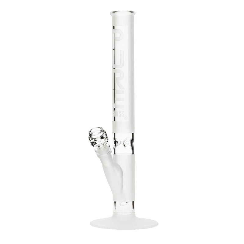 Pure Glass Glass Bong PURE Glass 14" 38mm Classic Straight - Clear Frost