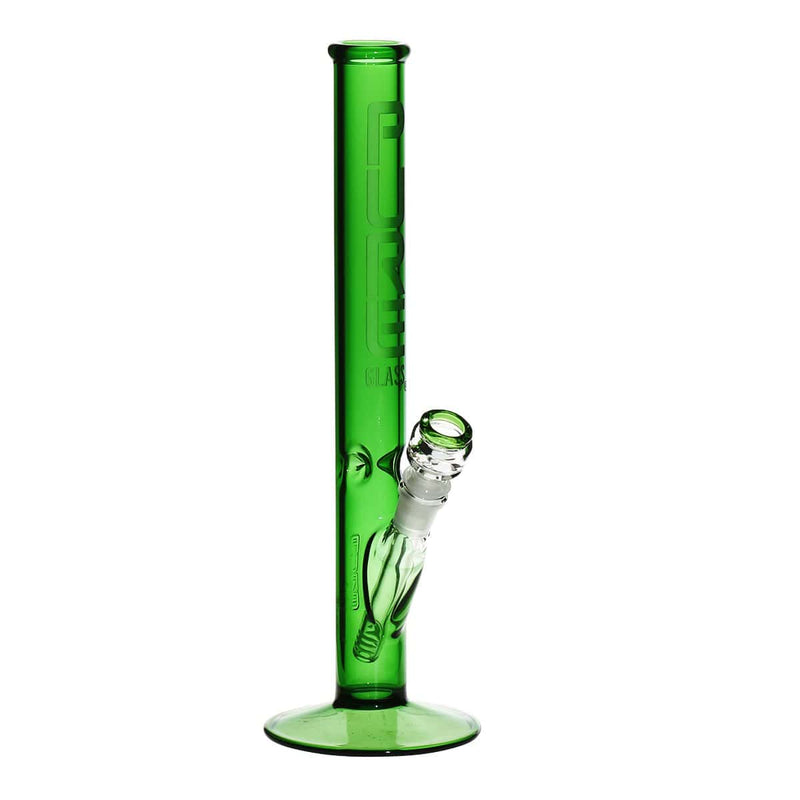 Pure Glass Glass Bong PURE Glass 14" 38mm Classic Straight - Green