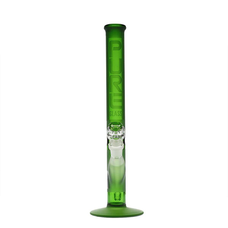 Pure Glass Glass Bong PURE Glass 14" 38mm Classic Straight - Green Frost