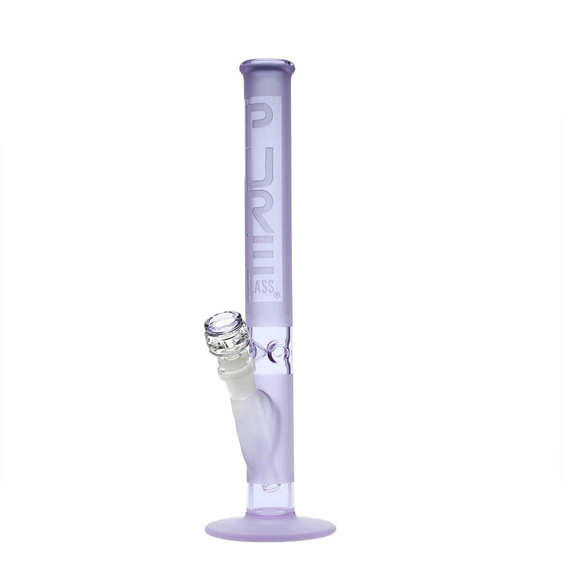 Pure Glass Glass Bong PURE Glass 14" 38mm Classic Straight - Purple Frost