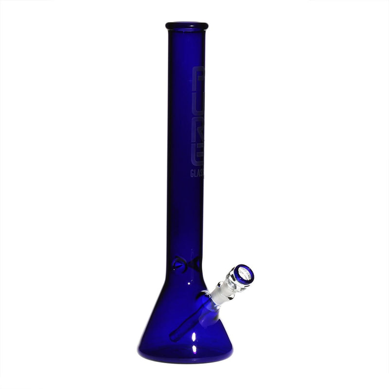 Pure Glass Glass Bong PURE Glass 18" 50mm Classic Beaker - Blue