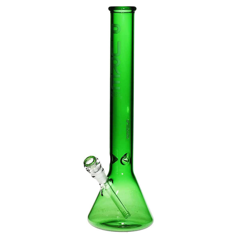 Pure Glass Glass Bong PURE Glass 18" 50mm Classic Beaker - Green