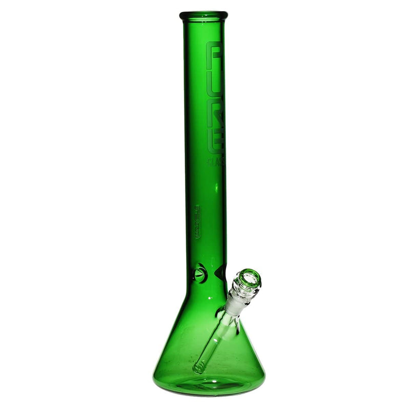 Pure Glass Glass Bong PURE Glass 18" 50mm Classic Beaker - Green