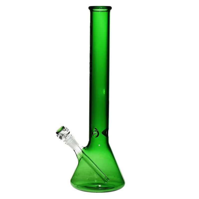 Pure Glass Glass Bong PURE Glass 18" 50mm Classic Beaker - Green