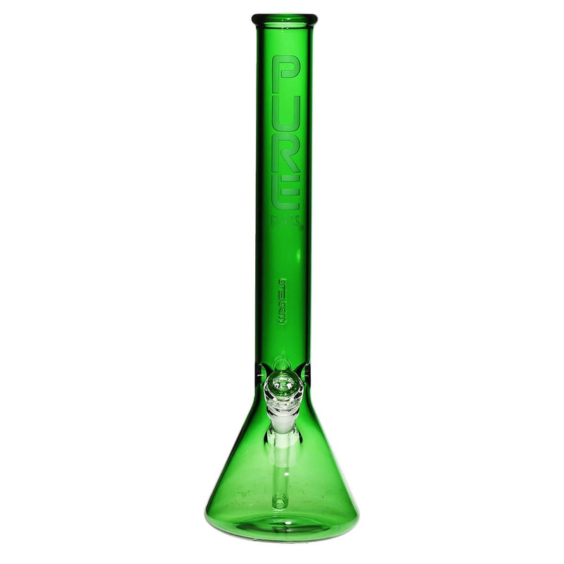 Pure Glass Glass Bong PURE Glass 18" 50mm Classic Beaker - Green