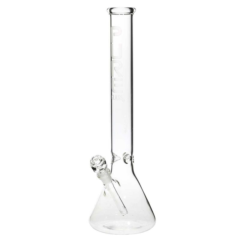 Pure Glass Glass Bong PURE Glass 18" 50mm Classic Bealer - Clear