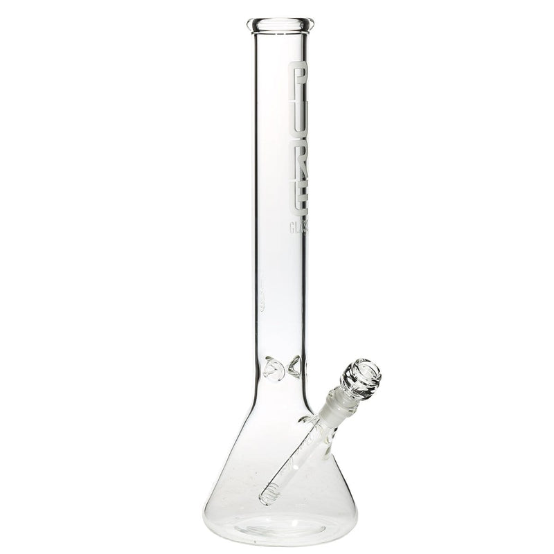 Pure Glass Glass Bong PURE Glass 18" 50mm Classic Bealer - Clear