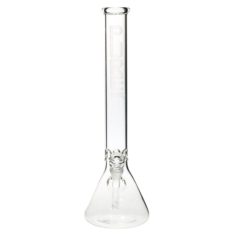 Pure Glass Glass Bong PURE Glass 18" 50mm Classic Bealer - Clear