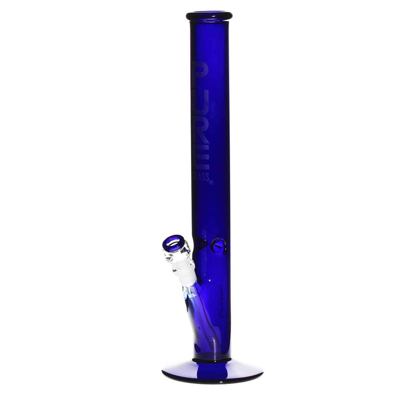 Pure Glass Glass Bong PURE Glass 18" 50mm Classic Straight - Blue