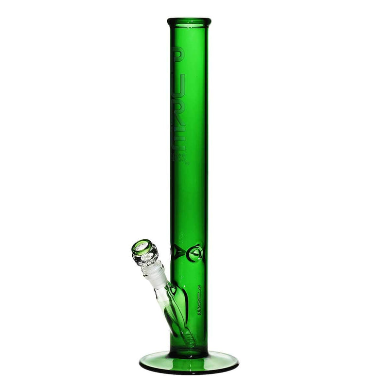 Pure Glass Glass Bong PURE Glass 18" 50mm Classic Straight - Green