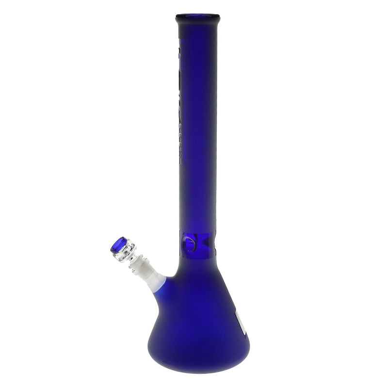 Pure Glass Glass Bong Pure Glass 18" 50mmx5mm Blue Frost Beaker