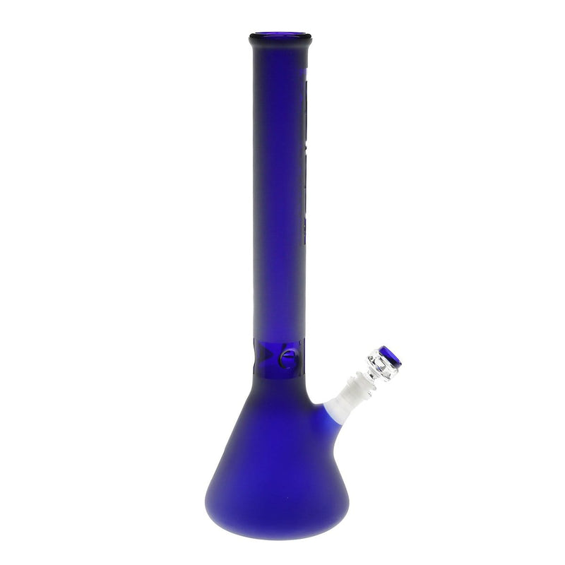 Pure Glass Glass Bong Pure Glass 18" 50mmx5mm Blue Frost Beaker