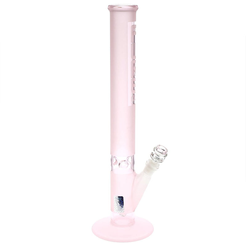 Pure Glass Glass Bong Pure Glass 18" 50mmx5mm Pink Frost Straight