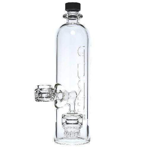 Pure Glass Glass Bong Pure Glass 9" Clear Bottle Mini Jellyfish Perc