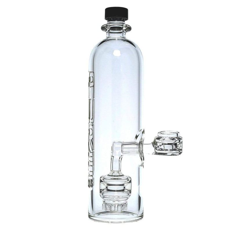 Pure Glass Glass Bong Pure Glass 9" Clear Bottle Mini Jellyfish Perc