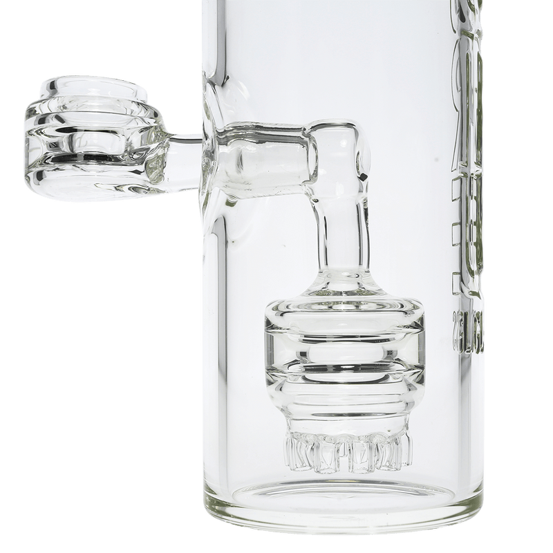 Pure Glass Glass Bong Pure Glass 9" Clear Bottle Mini Jellyfish Perc