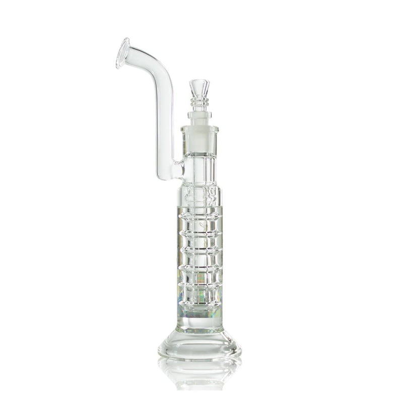 Pure Glass Glass Bong Pure Glass Zero - Freezable Bubbler 12" 44mm Trumpet