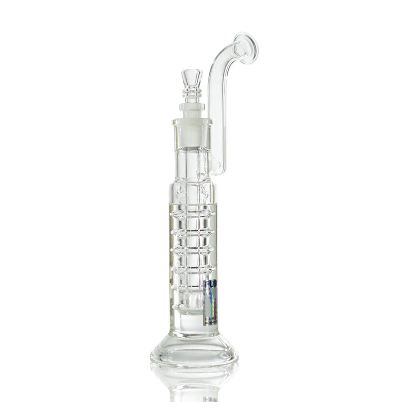 Pure Glass Glass Bong Pure Glass Zero - Freezable Bubbler 12" 44mm Trumpet