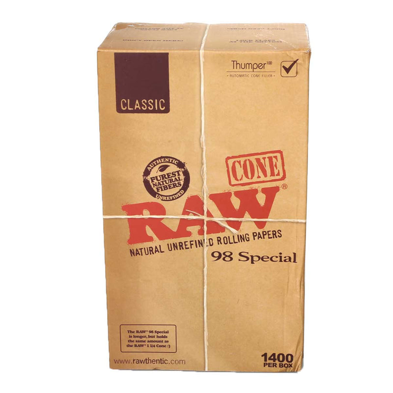 Raw Pre-Rolled Cones RAW 98 Special Cones - 1,400 Count