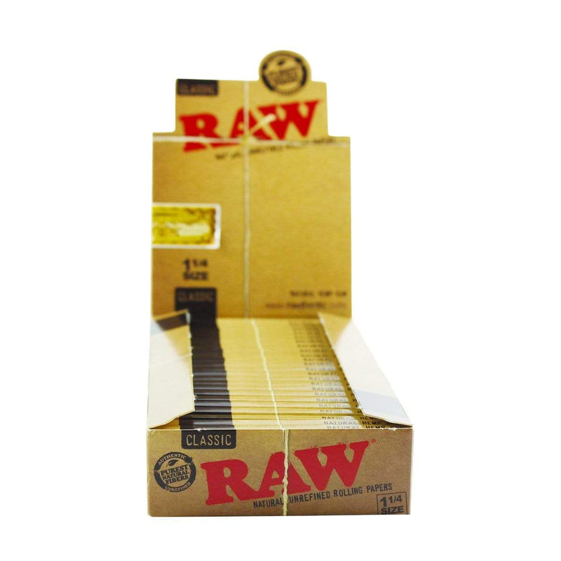 Raw Rolling Papers RAW Classic 1 1/4" Rolling Papers - 24 Count