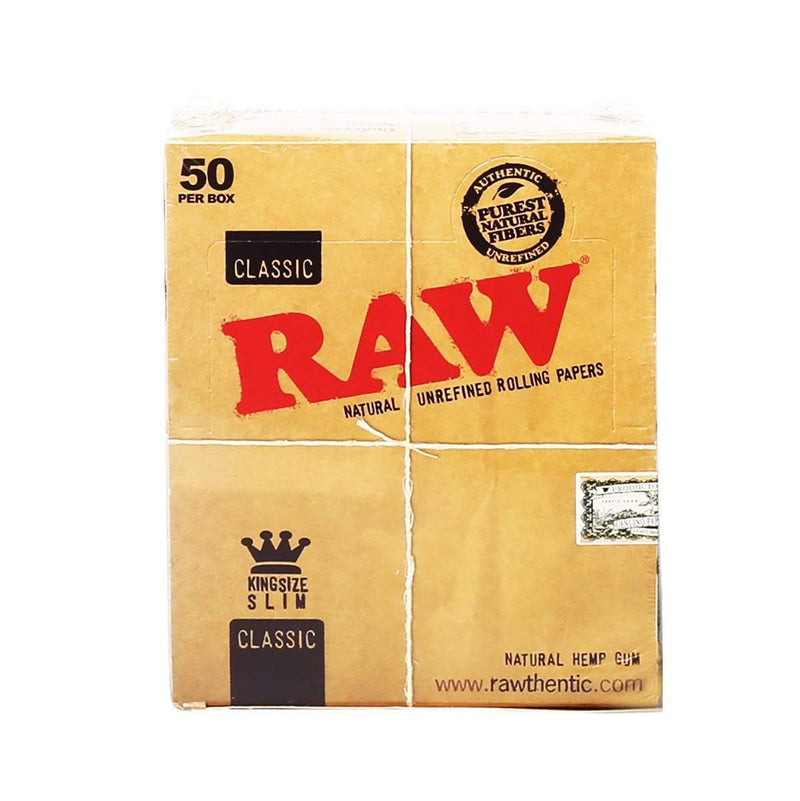 Raw Rolling Papers RAW Classic King Slim Rolling Papers - 50 Count