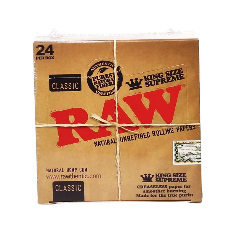 Raw Rolling Papers RAW Classic King Supreme Rolling Papers - 24 Count