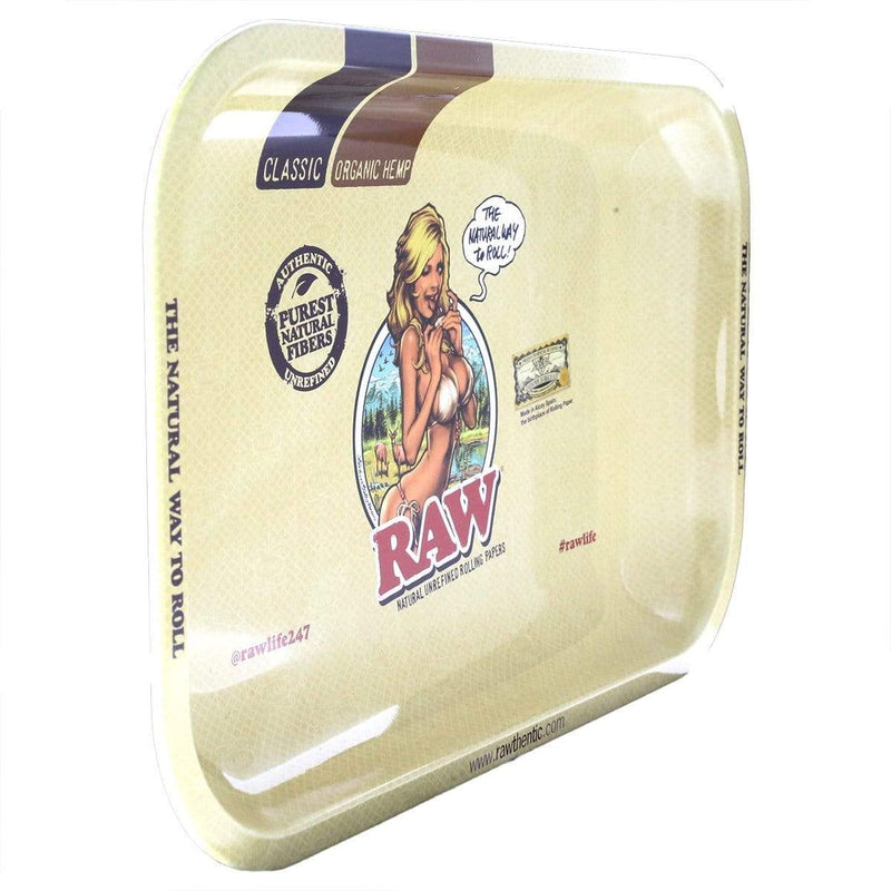 Raw Rolling Tray RAW Rolling Tray - RAW Girl - Small