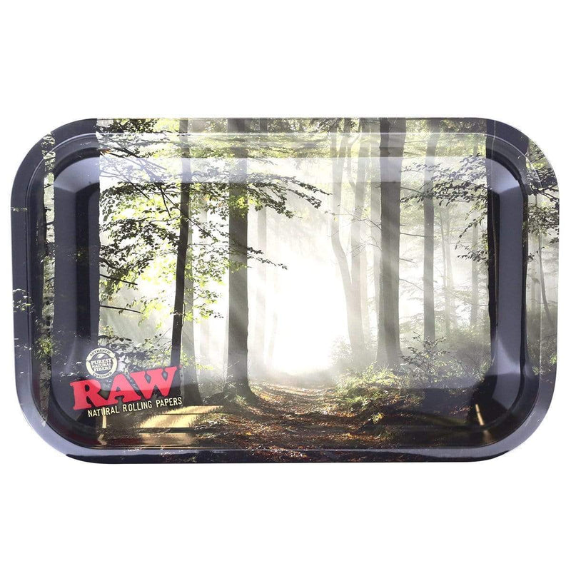 Raw Rolling Tray RAW Rolling Tray - Smokey Forest - Small