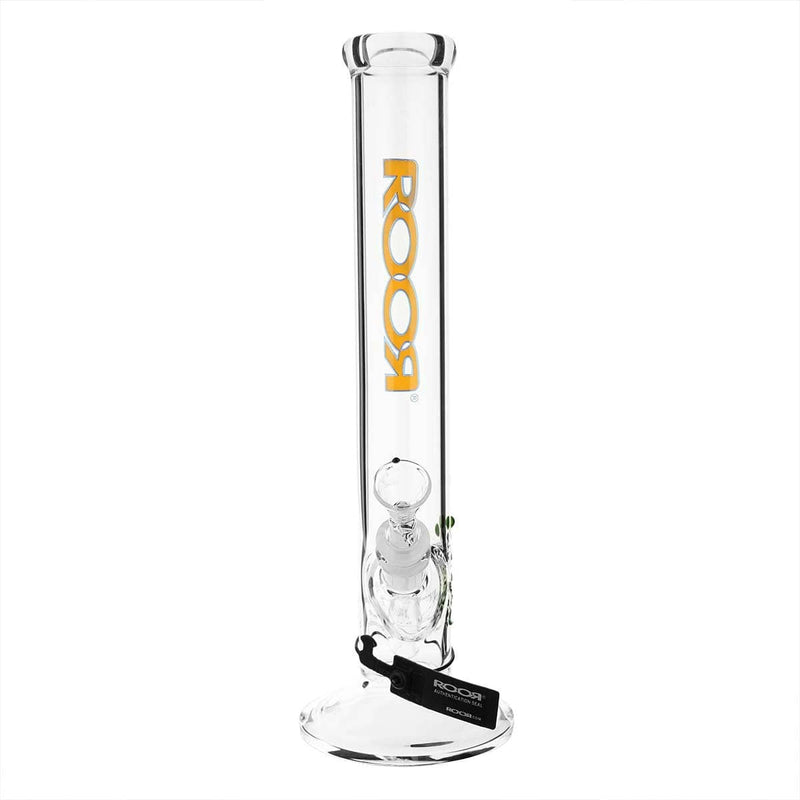 Roor Glass Bong ROOR 14" 50mm x 5mm P/D Straight - Clear