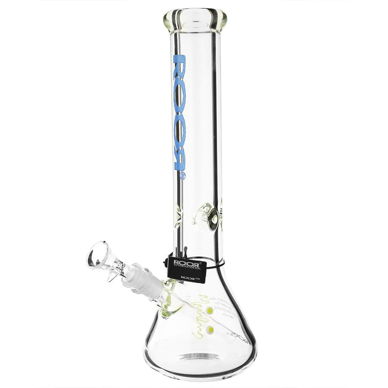 Roor Glass Bong ROOR 14" 50mm x 9mm Beaker - Clear