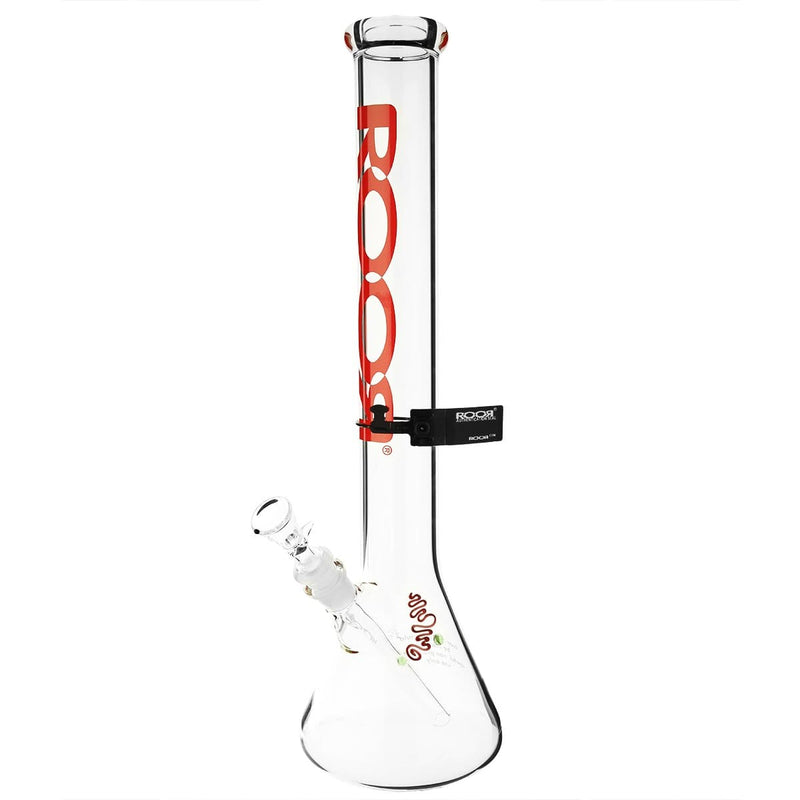 Roor Glass Bong ROOR 18" 50mm x 5mm P/D Beaker - Clear