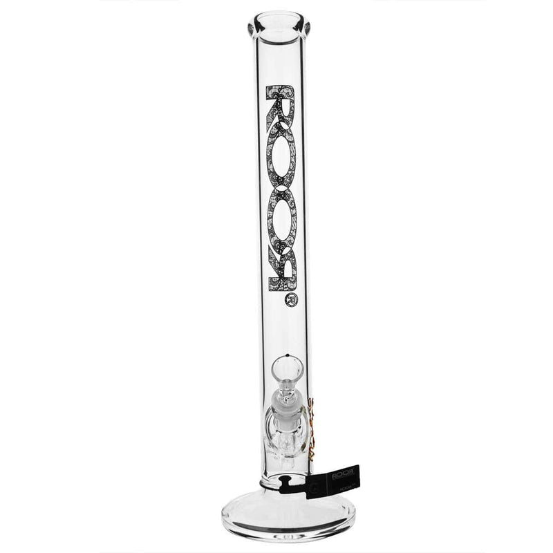 Roor Glass Bong ROOR 18" 50mm x 5mm P/D Straight - Clear