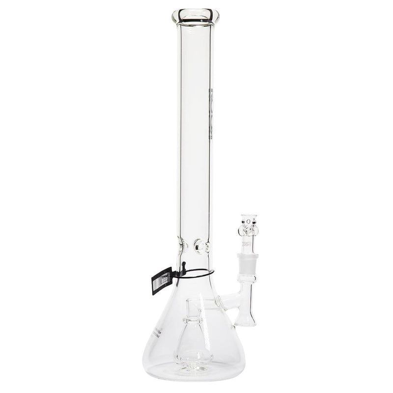 Roor Glass Bong ROOR Tech 18" 45mm Mini Fixed Beaker-White/Black Logo