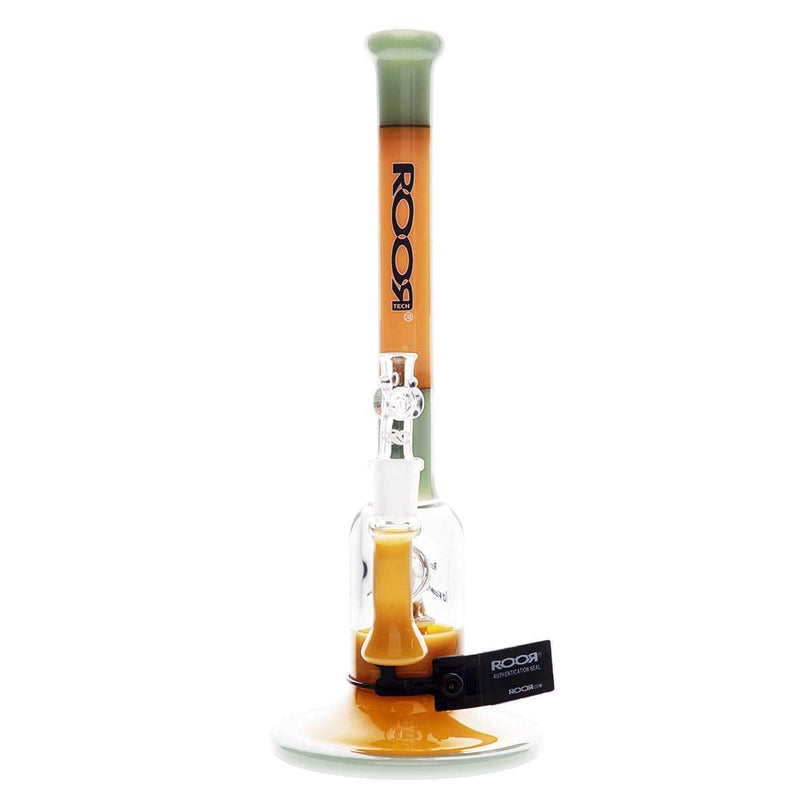 Roor Glass Bong ROOR Tech Fixed Slugger - Tangie & Mint-Black/WhiteLogo