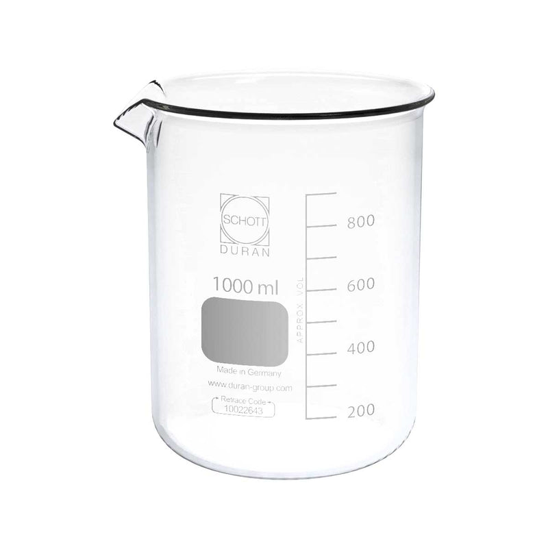 Schott Duran Scientific Lab Beaker Scientific Beaker - 1000ml-Schott Duran