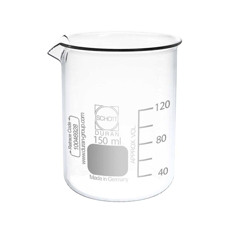 Schott Duran Scientific Lab Beaker Scientific Beaker - 150ml-Schott Duran