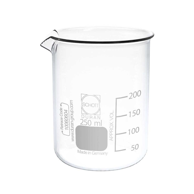 Schott Duran Scientific Lab Beaker Scientific Beaker - 250ml-Schott Duran