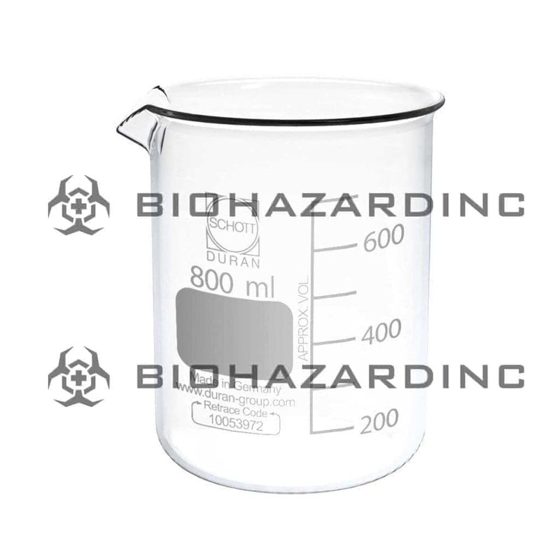 Schott Duran Scientific Lab Beaker Scientific Beaker - 800ml