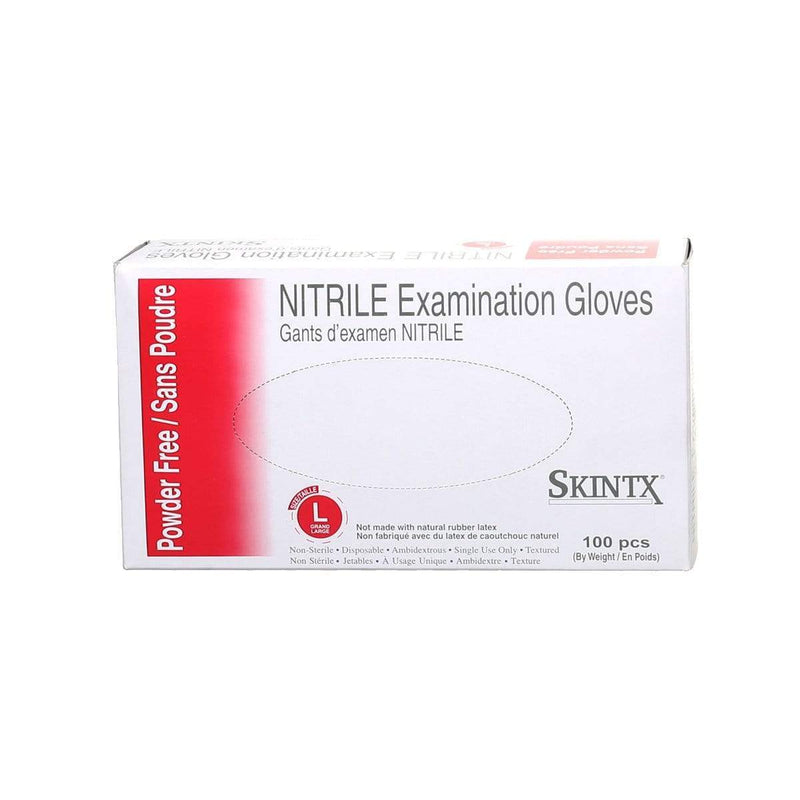 Skintx Glove Latex Skintx Glove Nitrile Powder Free Large (100 Count)