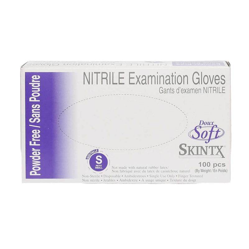 Skintx Glove Latex Skintx Glove Soft Nitrile Powder Free Small (100 Count)