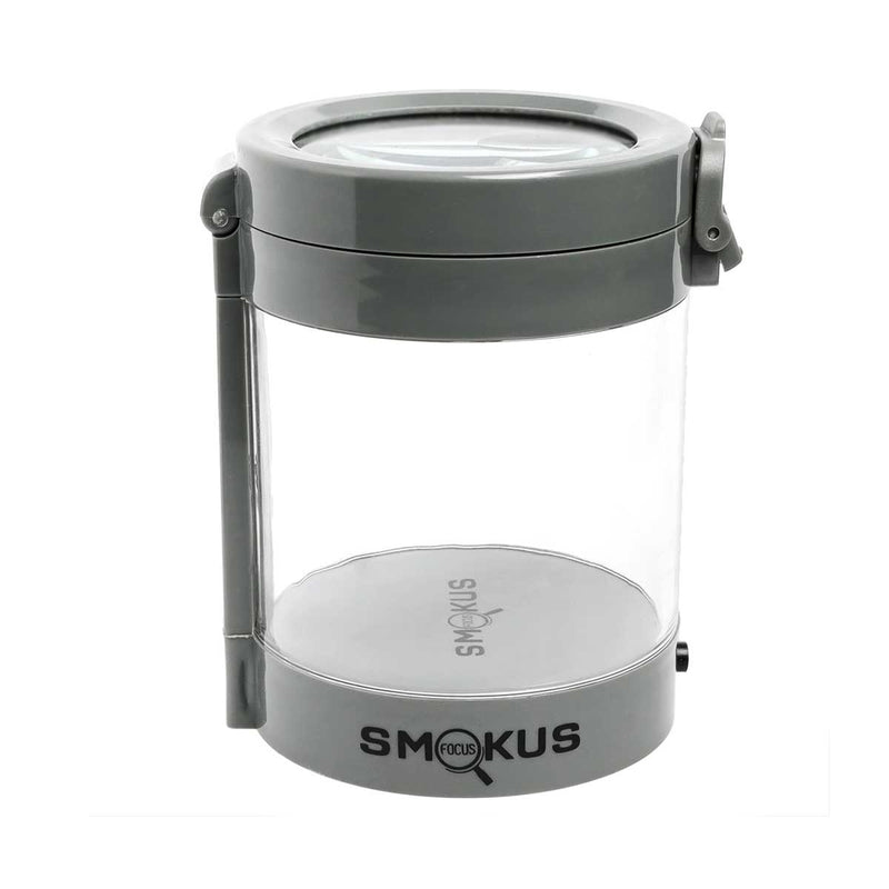 Smokus Focus Flower Storage LED Jar Smokus Focus Middleman-Gray