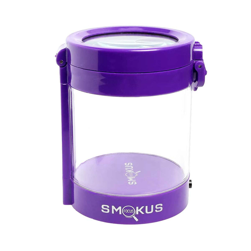 Smokus Focus Flower Storage LED Jar Smokus Focus Middleman-Purple