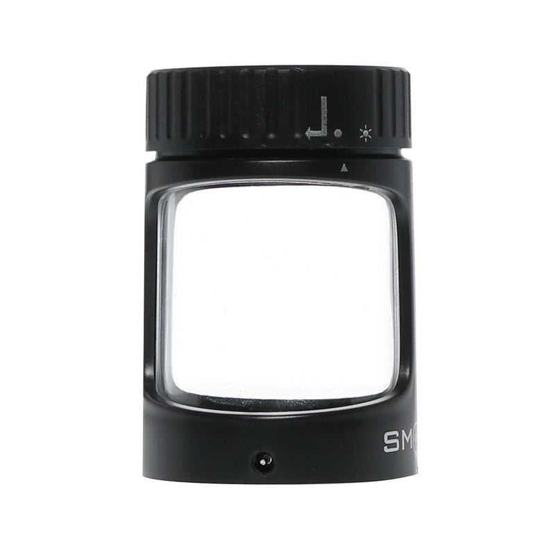 Smokus Focus Flower Storage Stash Magnifying LED Jar - Black